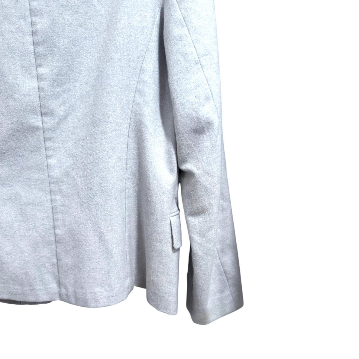 Jil Sander Gray Blue Cashmere Blazer
