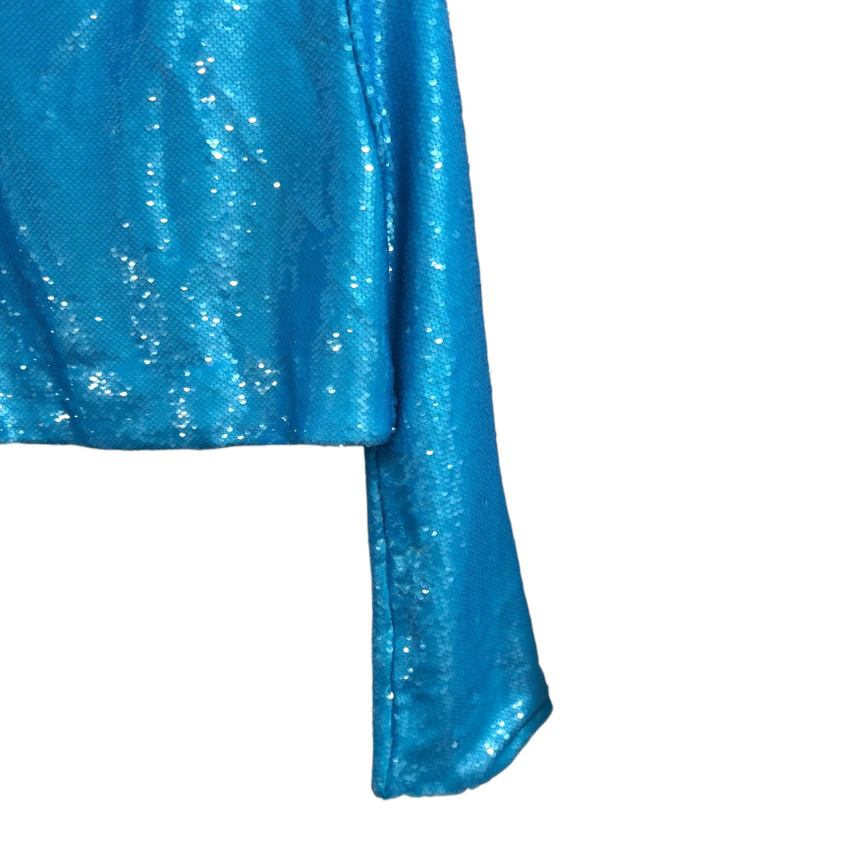 Ganni Sequin Embellished Crop Top