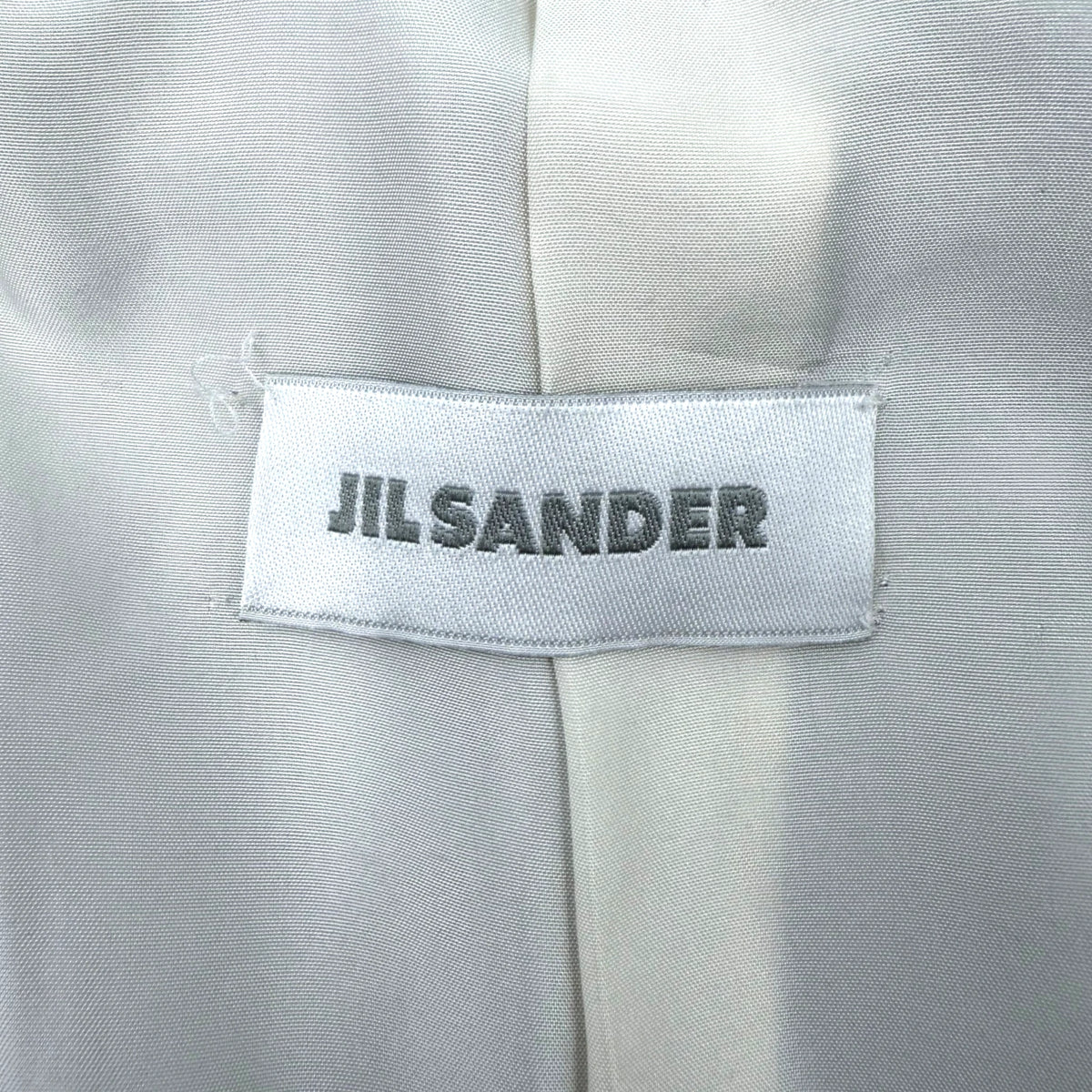 Jil Sander Gray Blue Cashmere Blazer