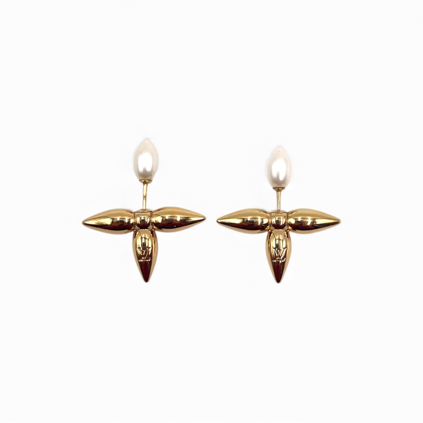 L.V Louisette Pearl Earrings