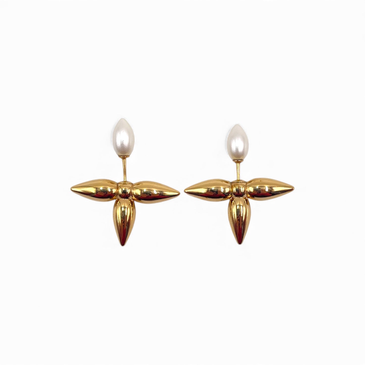 L.V Louisette Pearl Earrings