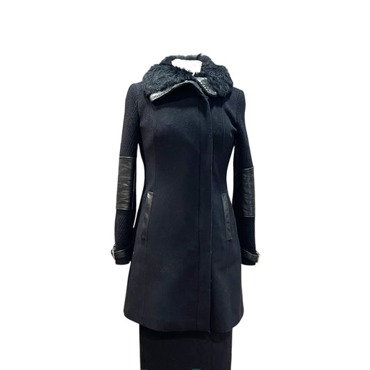 Andrew Marc Mara Wool-Fur Coat