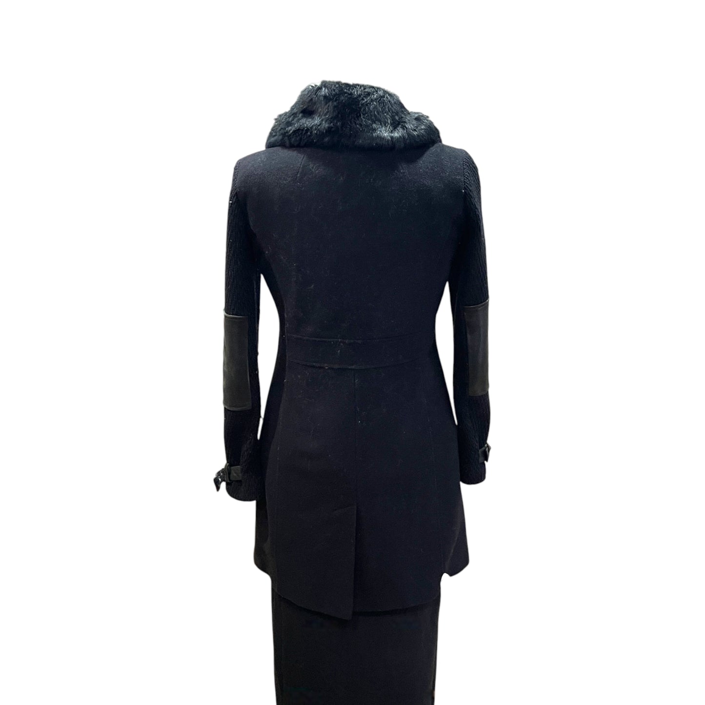 Andrew Marc Mara Wool-Fur Coat