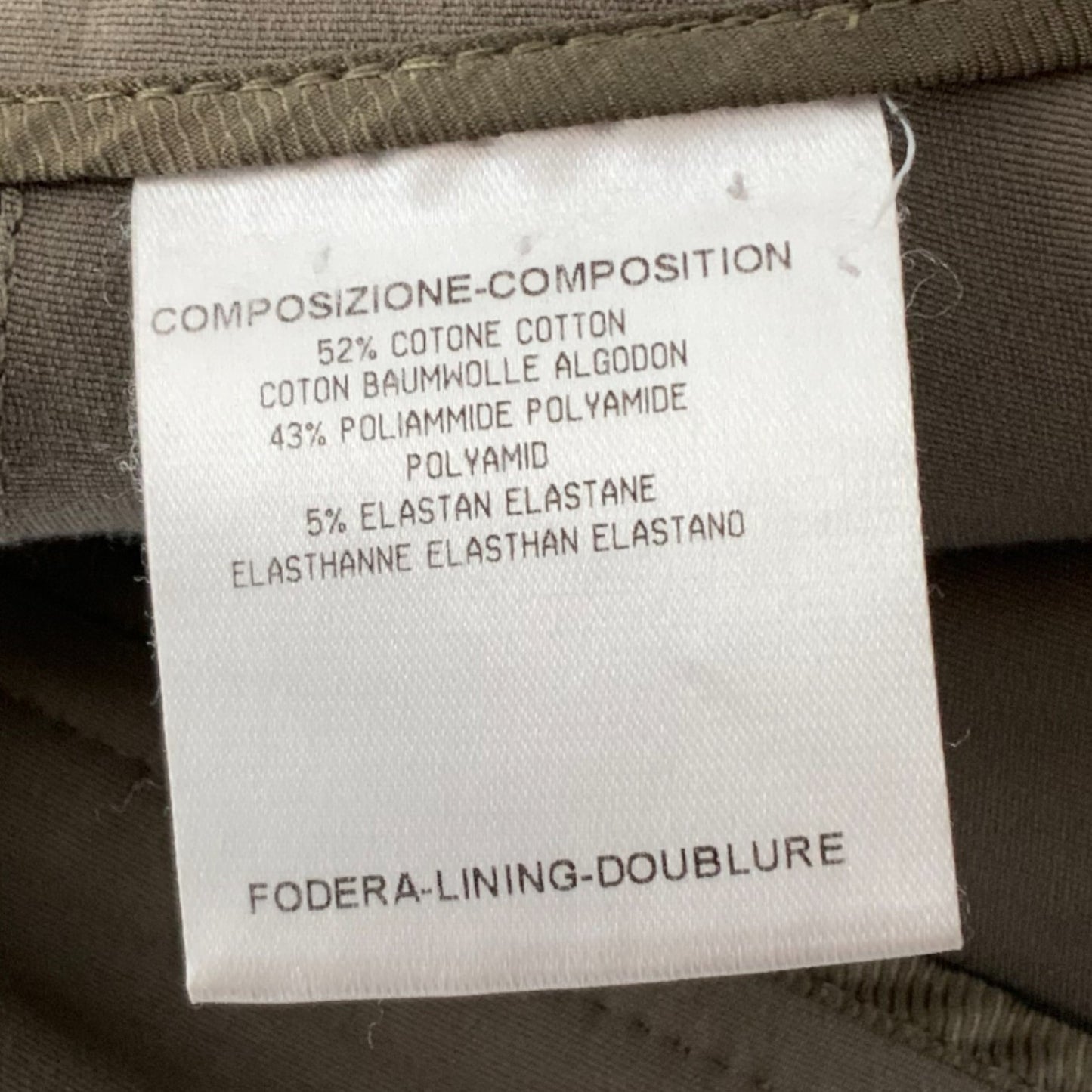 Gucci Olive Green Jeggings