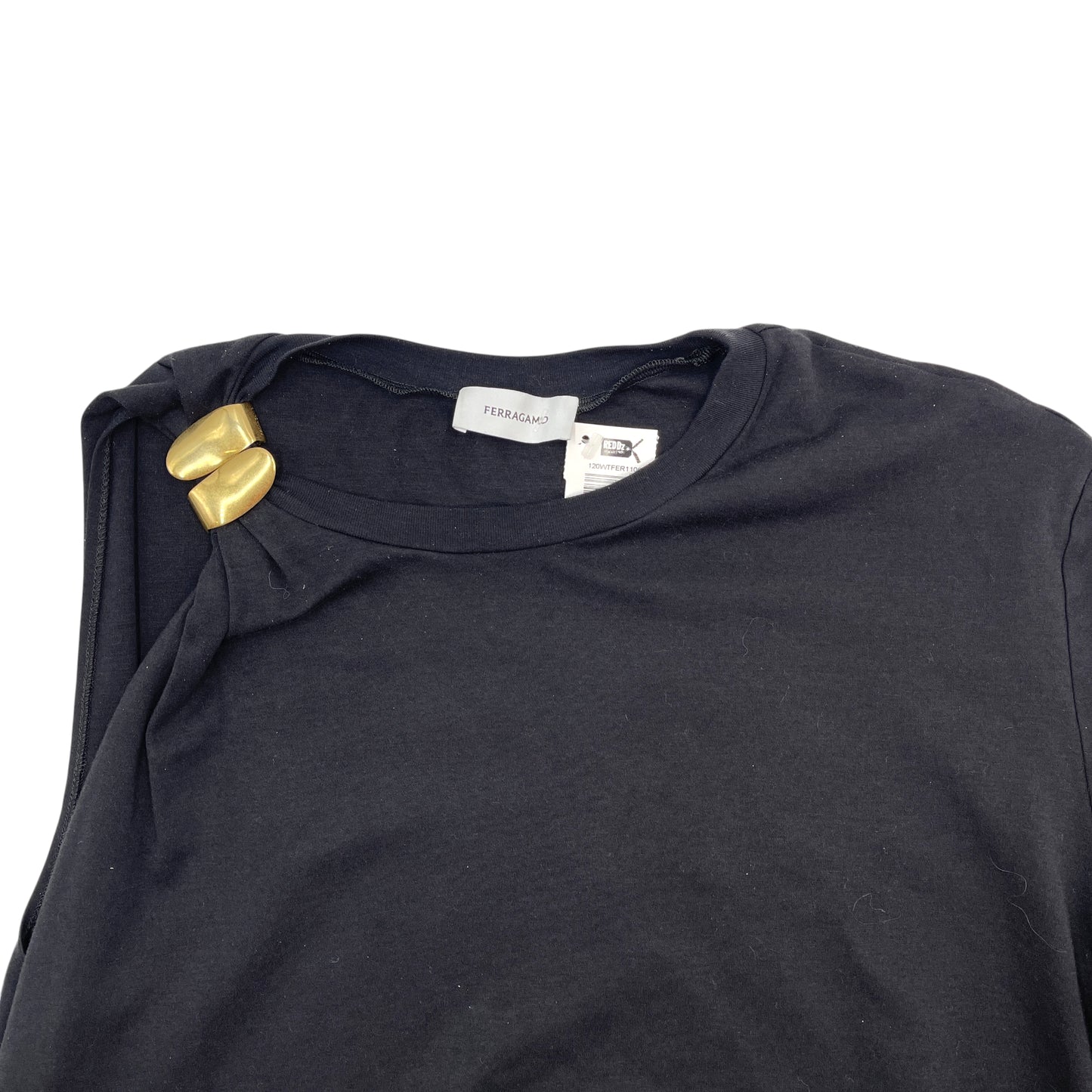 Ferragamo Gold Clasp Tee