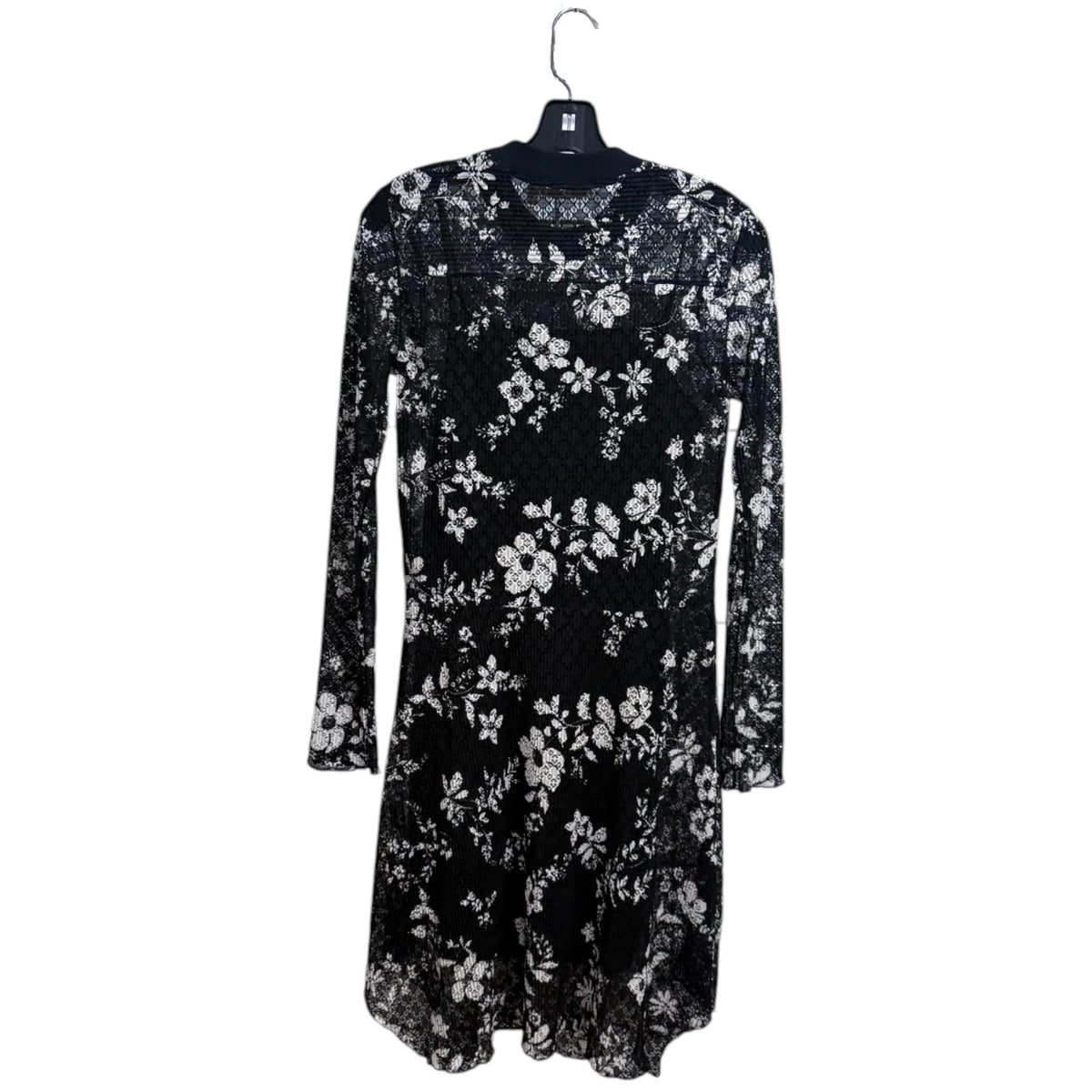 See by Chloe Black Long Sleeve Floral Dress