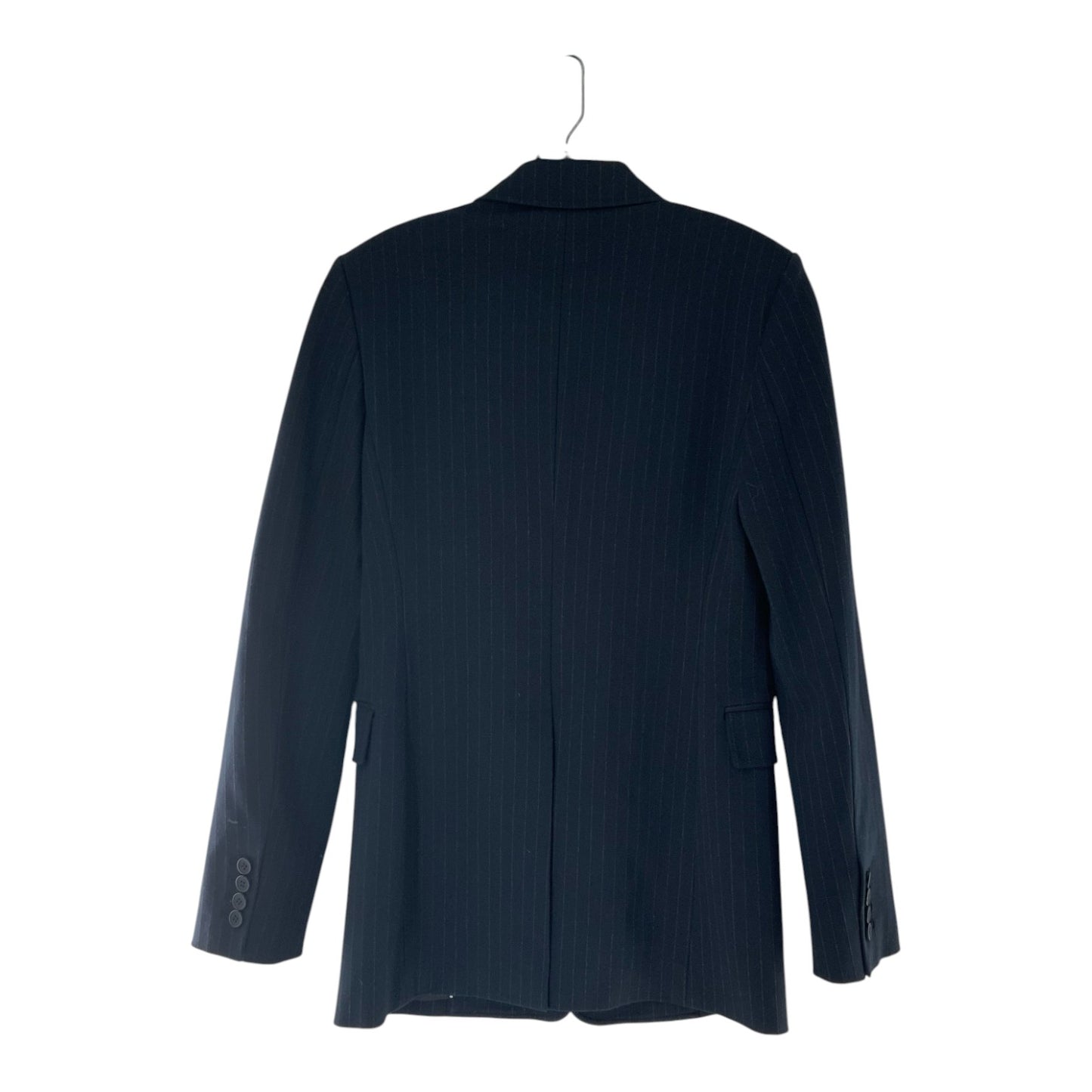 Theory Navy Blue Striped Blazer