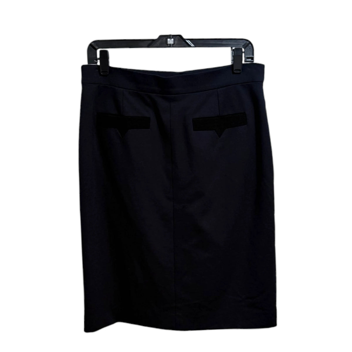 Chanel Uniform Black and Navy Pencil Skirt