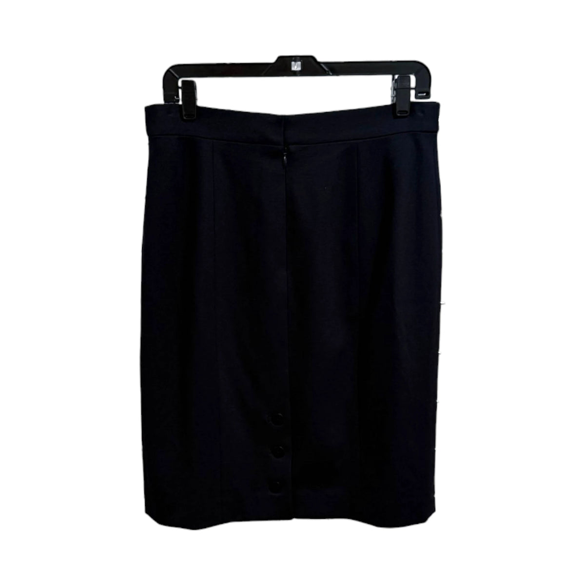 Chanel Uniform Black and Navy Pencil Skirt