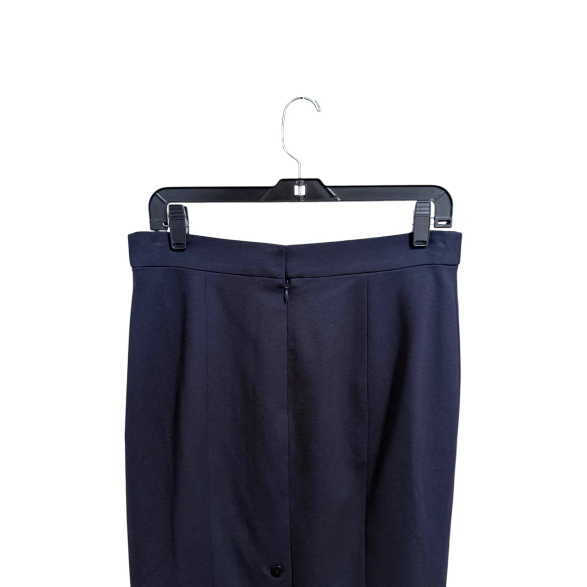 Chanel Uniform Black and Navy Pencil Skirt