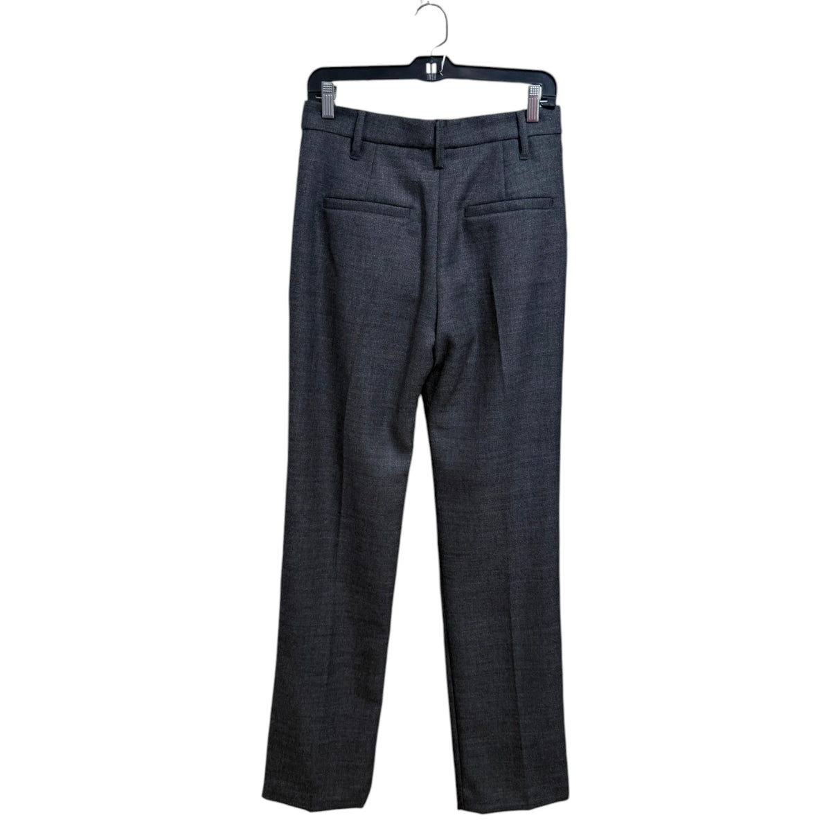 Brunello Cucinelli Gray Wool Pleated Trousers