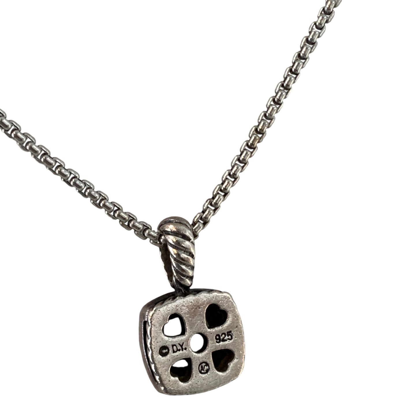 David Yurman Albion Bezeled Gem Necklace