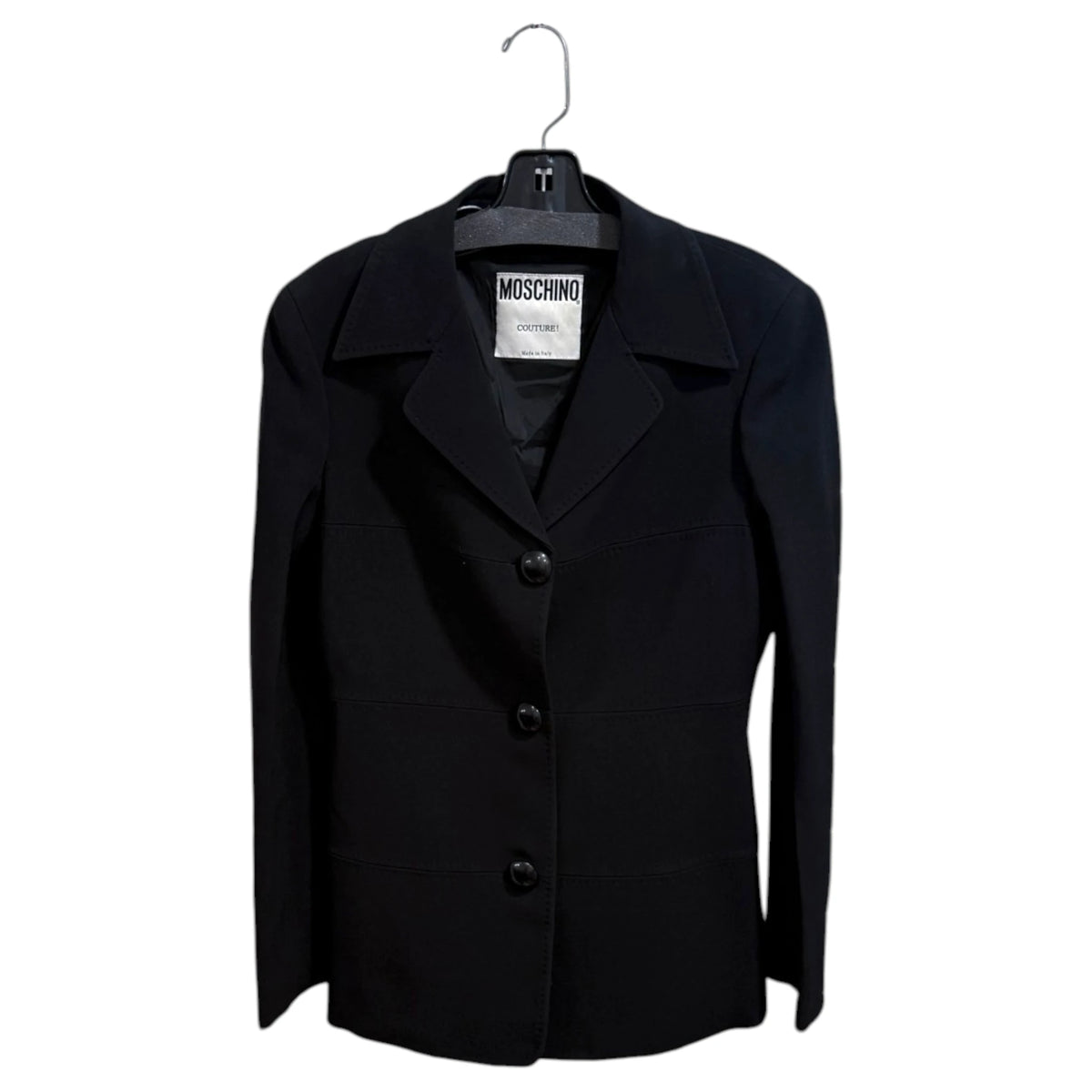 Moschino Couture! Black Panel Blazer