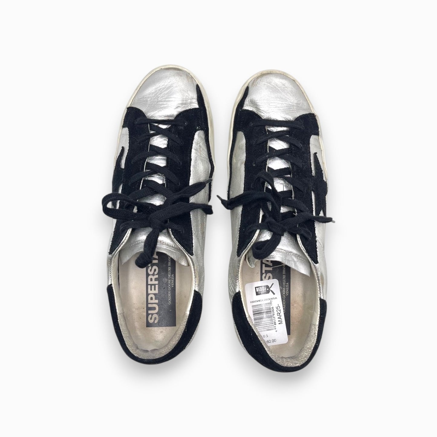 Golden Goose Silver Star Snkr