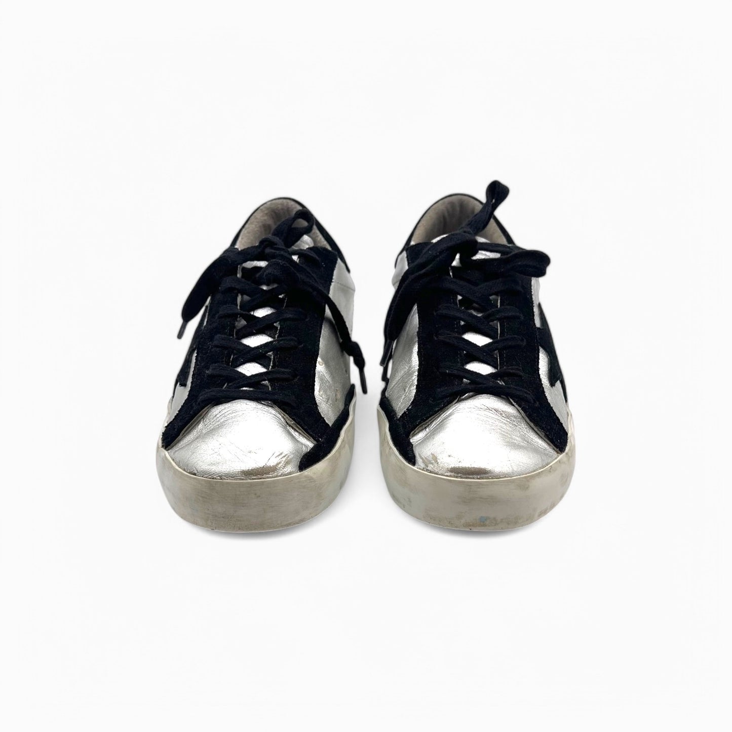 Golden Goose Silver Star Snkr