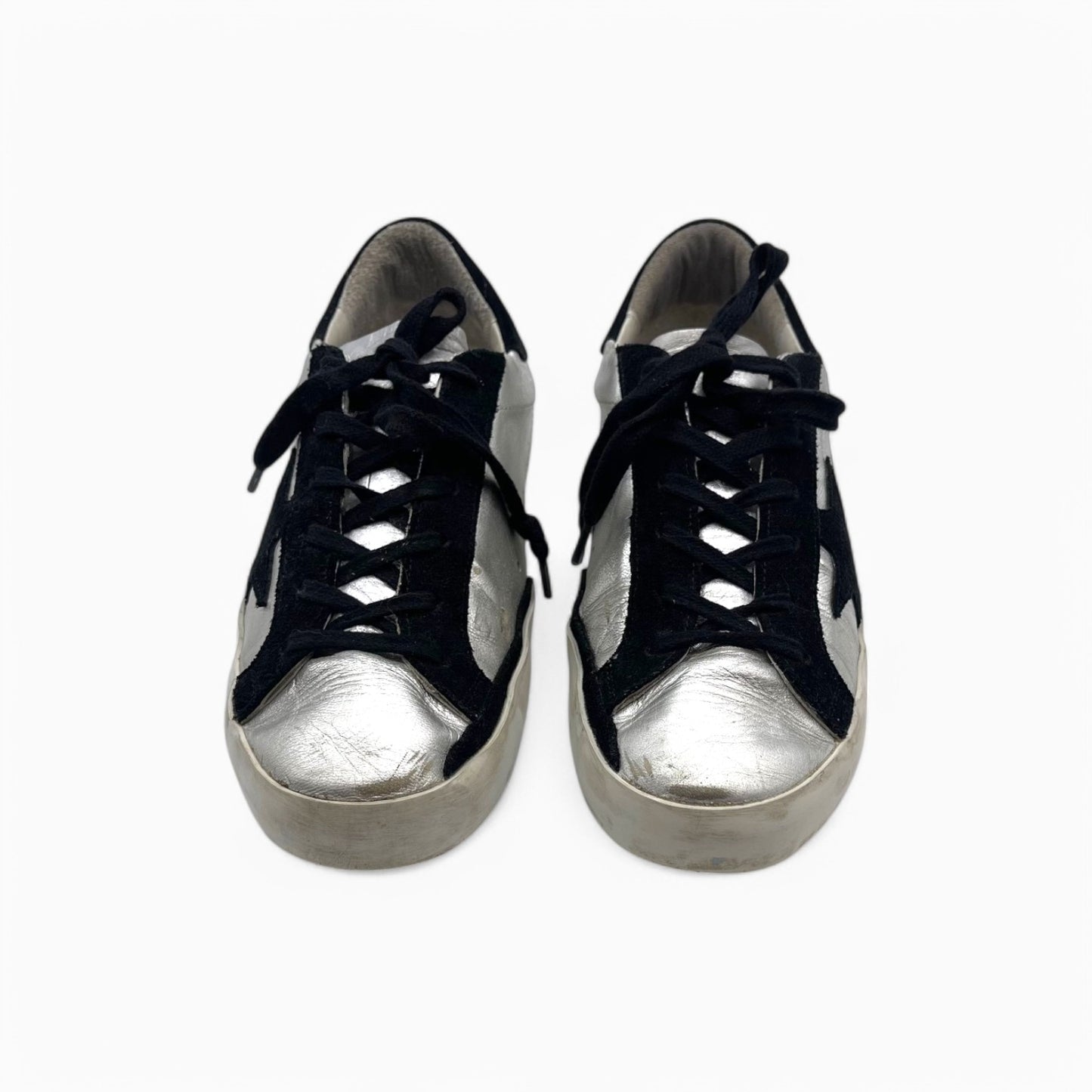 Golden Goose Silver Star Snkr