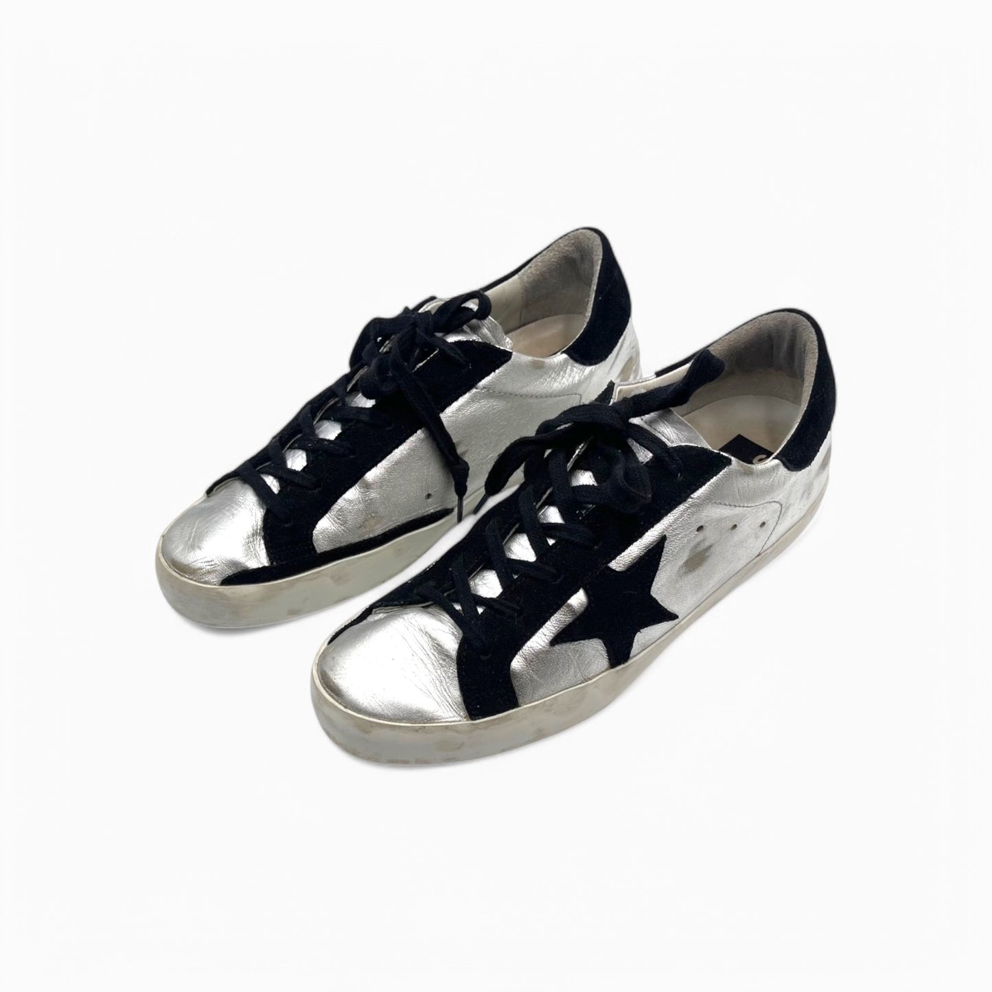 Golden Goose Silver Star Snkr