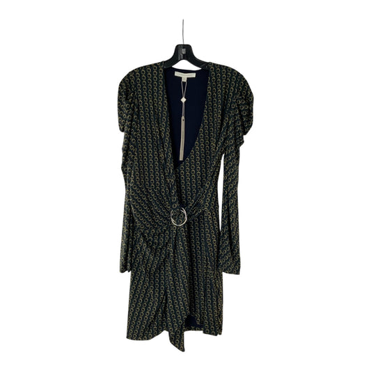 Jonathan Simkhai Midnight Combo Gold Chain Print Dress