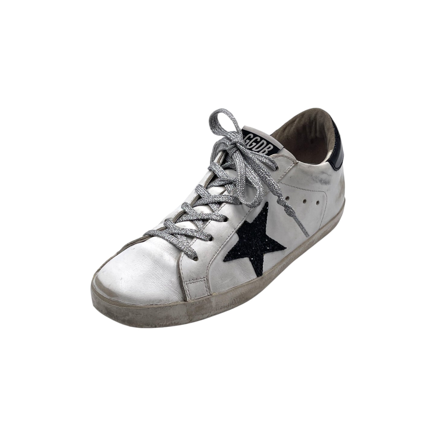 Golden Goose White,Black & Silver Snkr