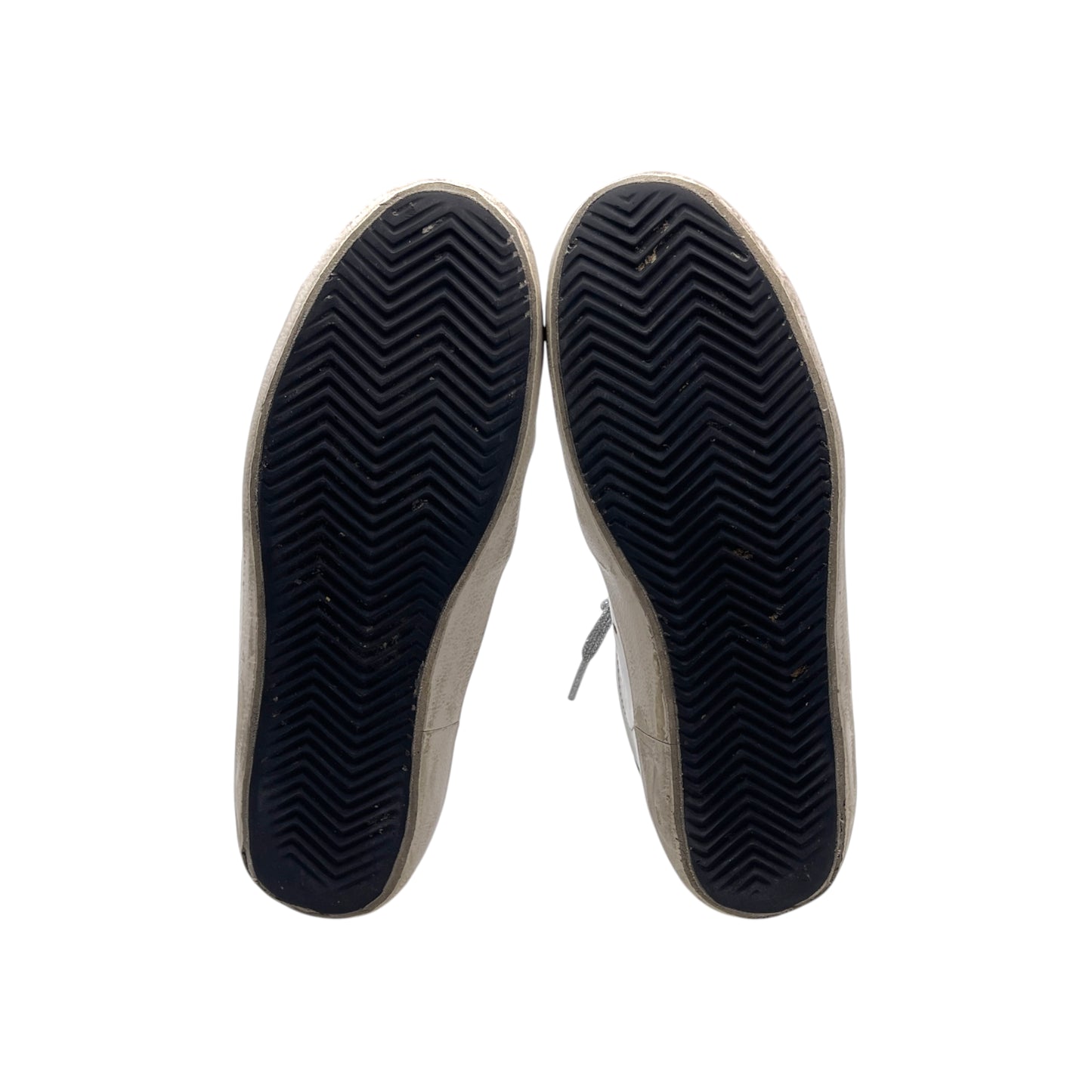 Golden Goose White,Black & Silver Snkr