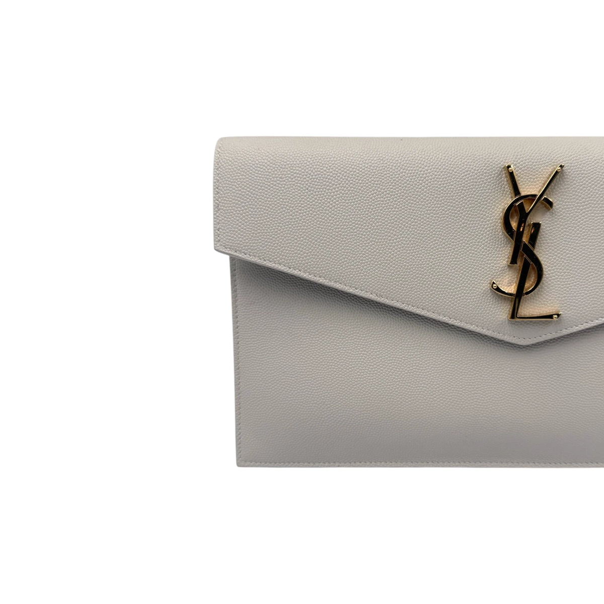 Saint Laurent Grain De Poudre Uptown Pouch