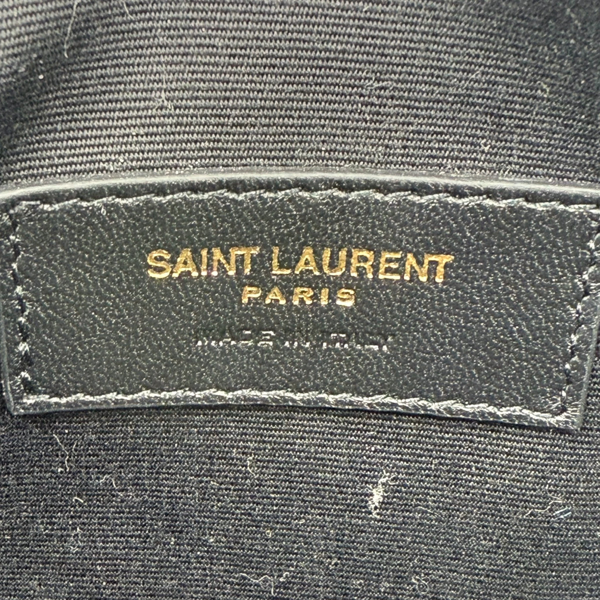 Saint Laurent Grain De Poudre Uptown Pouch