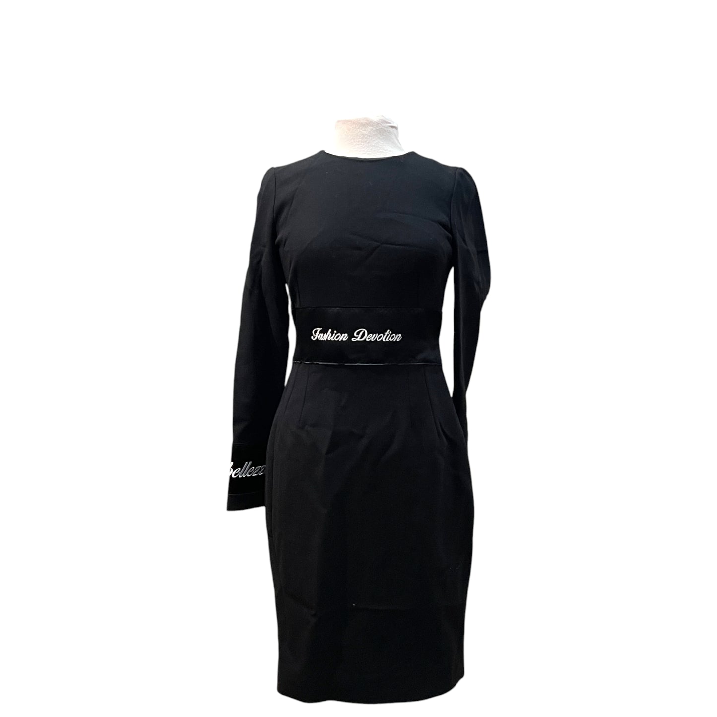 D&G 'Fashion Devotion' Wool Dress