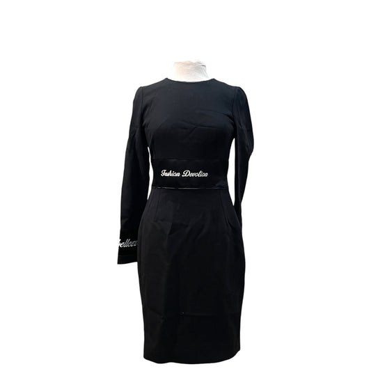 D&G 'Fashion Devotion' Wool Dress