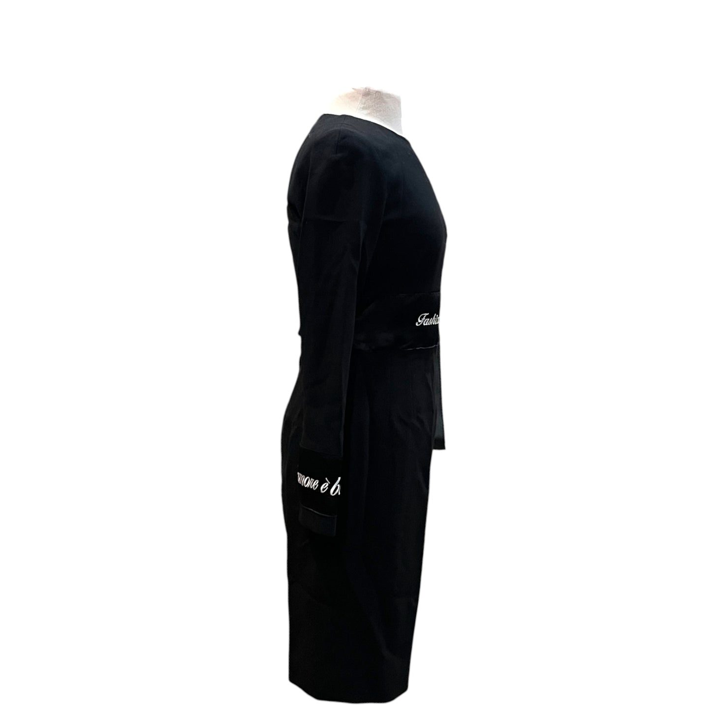 D&G 'Fashion Devotion' Wool Dress