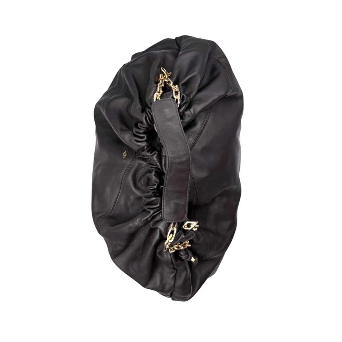 ba&sh Dark Brown June Tote Bag