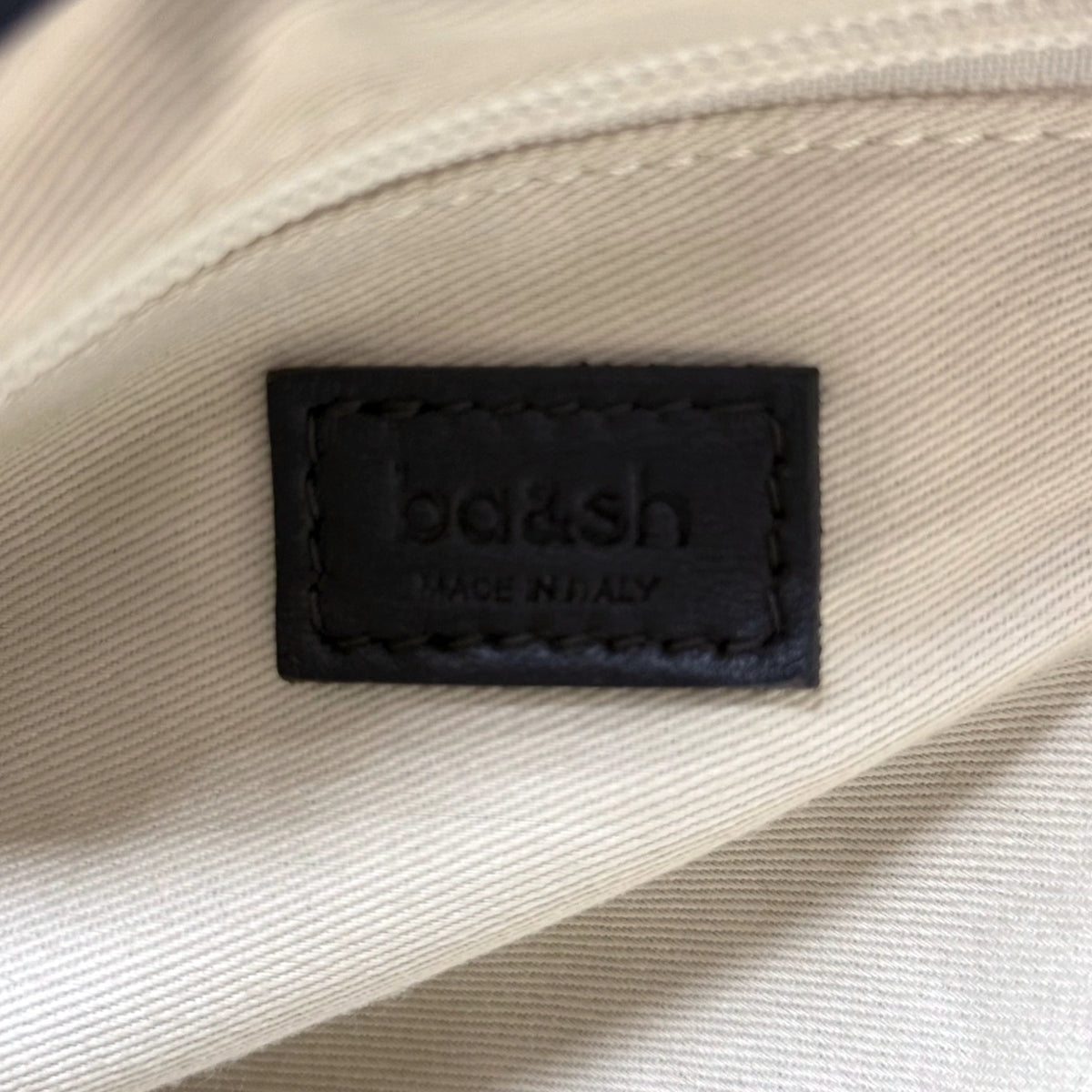 ba&sh Dark Brown June Tote Bag