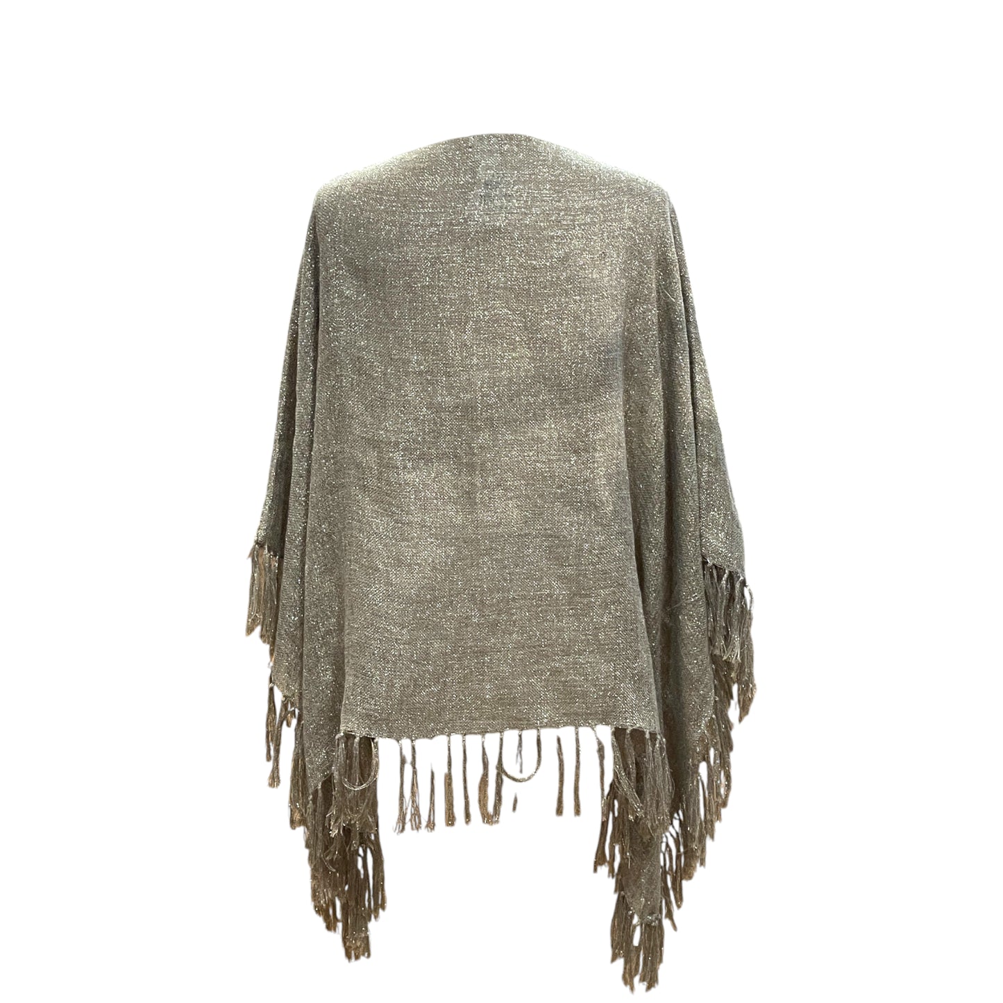 Brunello Cucinelli Metallic Ponco