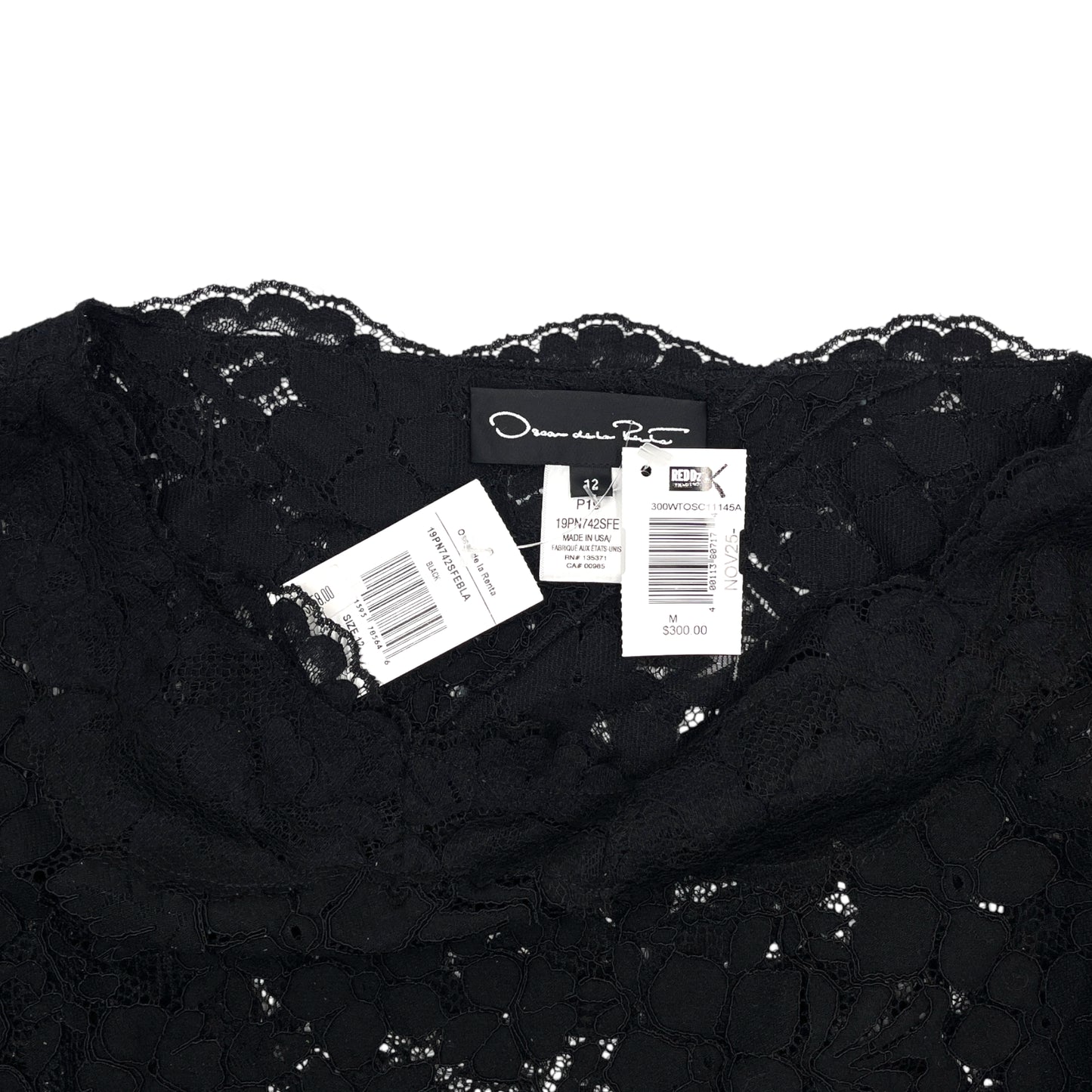 Oscar de la Renta Lace Top