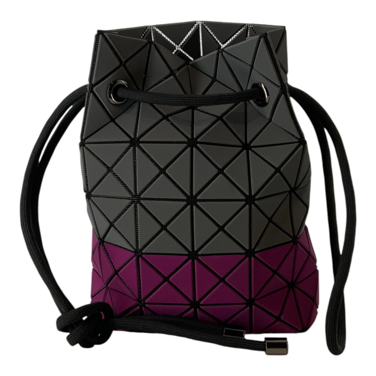 Issey Miyake Bao Bao Geometric Pink and Grey Purse