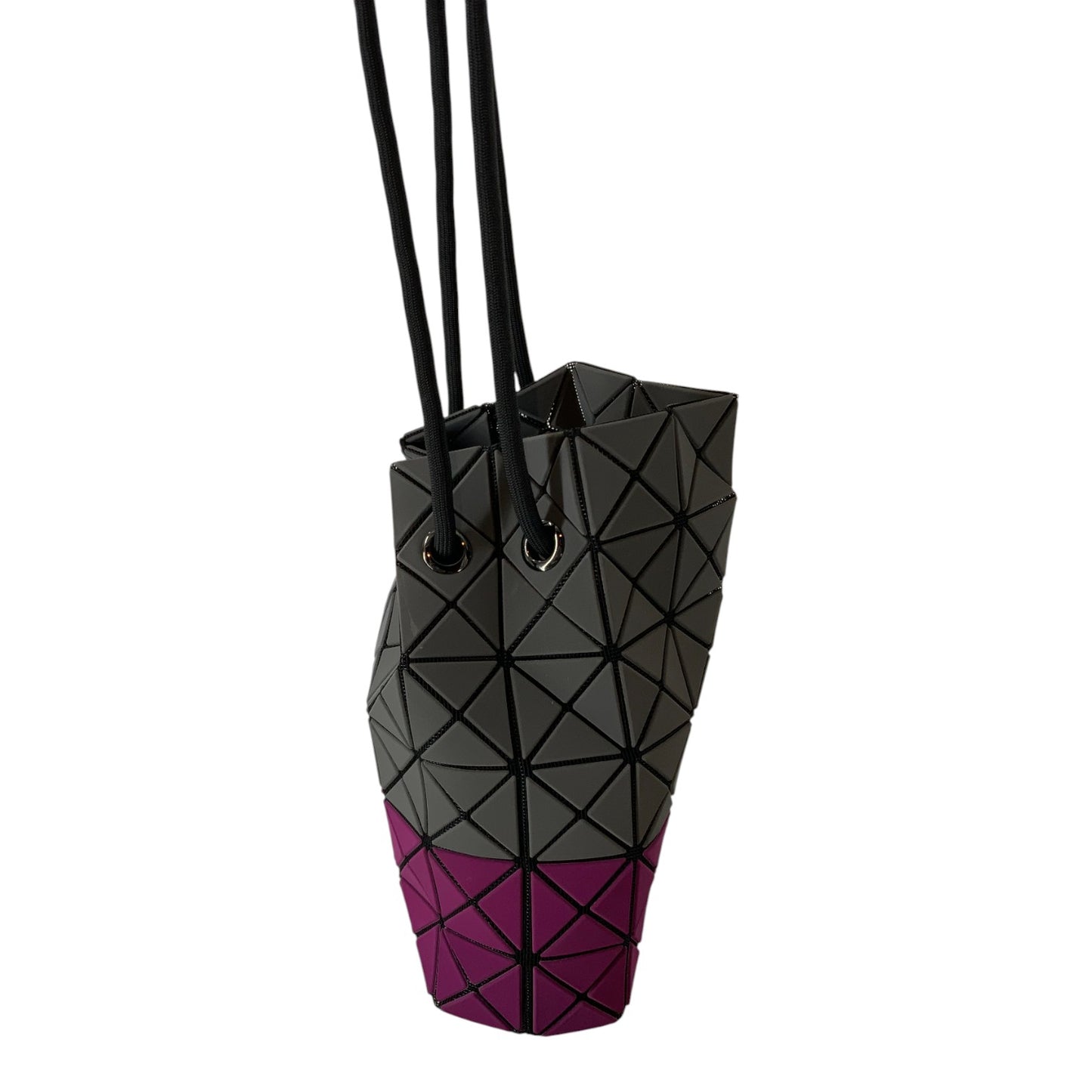 Issey Miyake Bao Bao Geometric Pink and Grey Purse