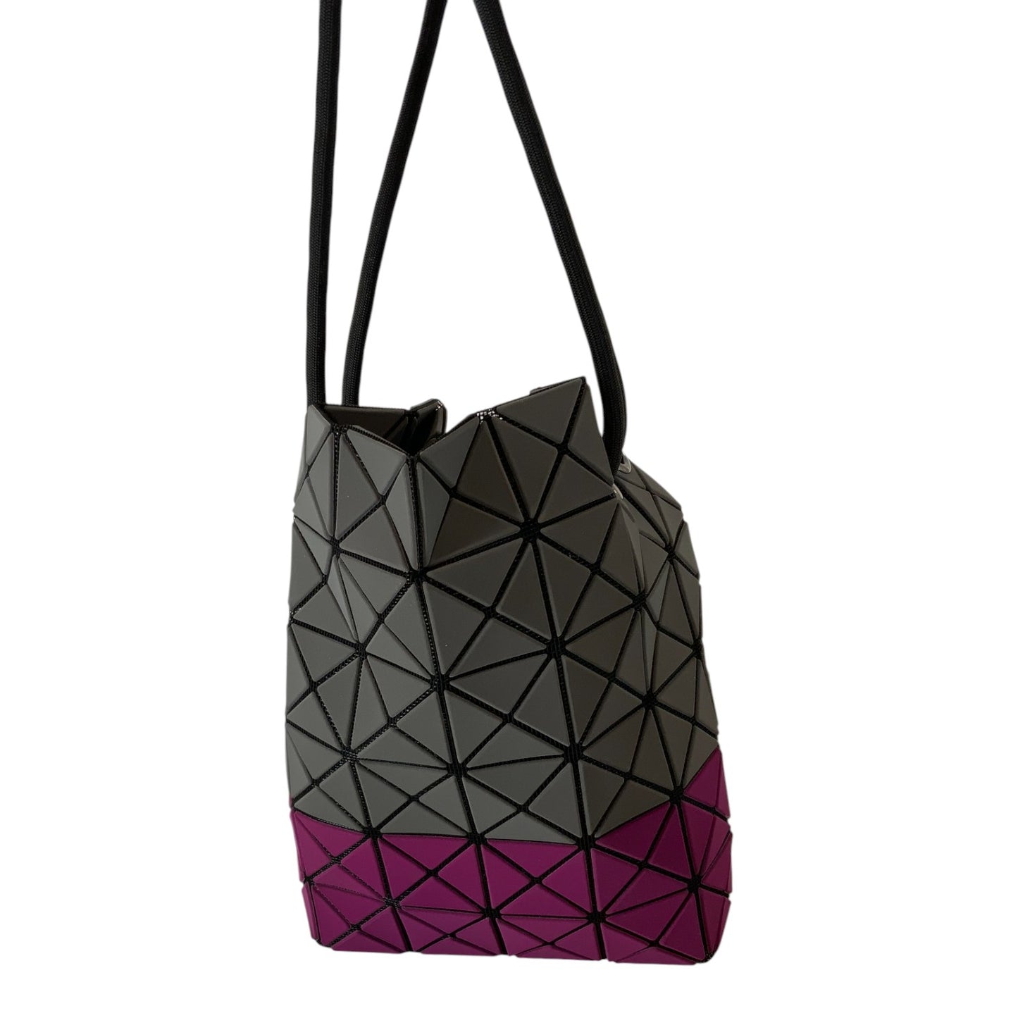 Issey Miyake Bao Bao Geometric Pink and Grey Purse