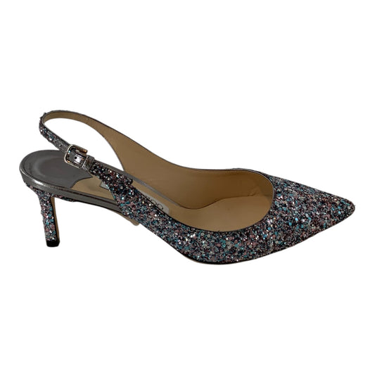 Jimmy Choo Erin 60 Glitter Slingback Pumps