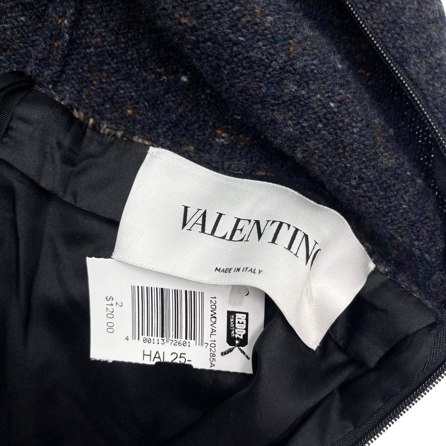 Valentino Wool-Cashmere Dress