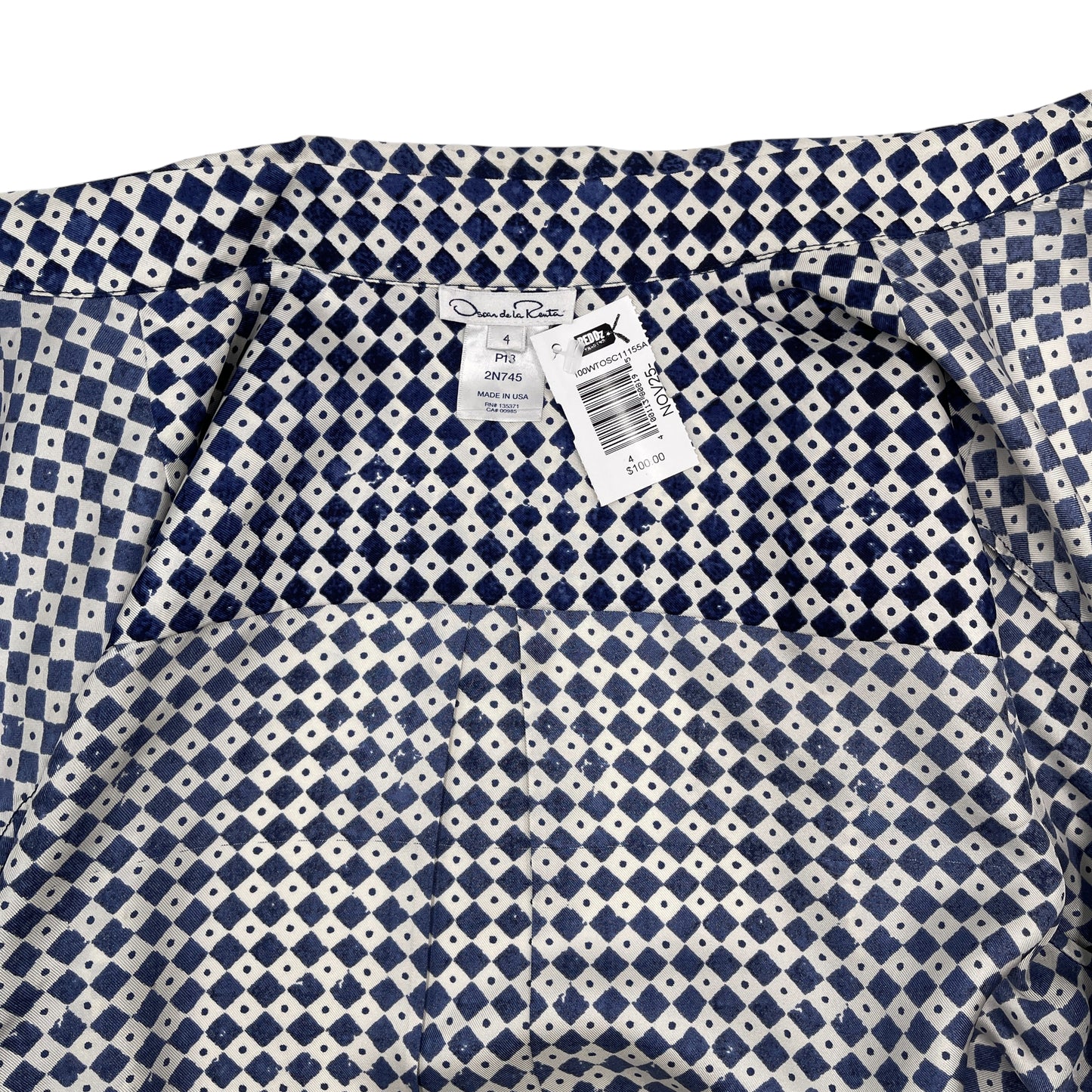 Oscar de la Renta Long Sleeve Shirt
