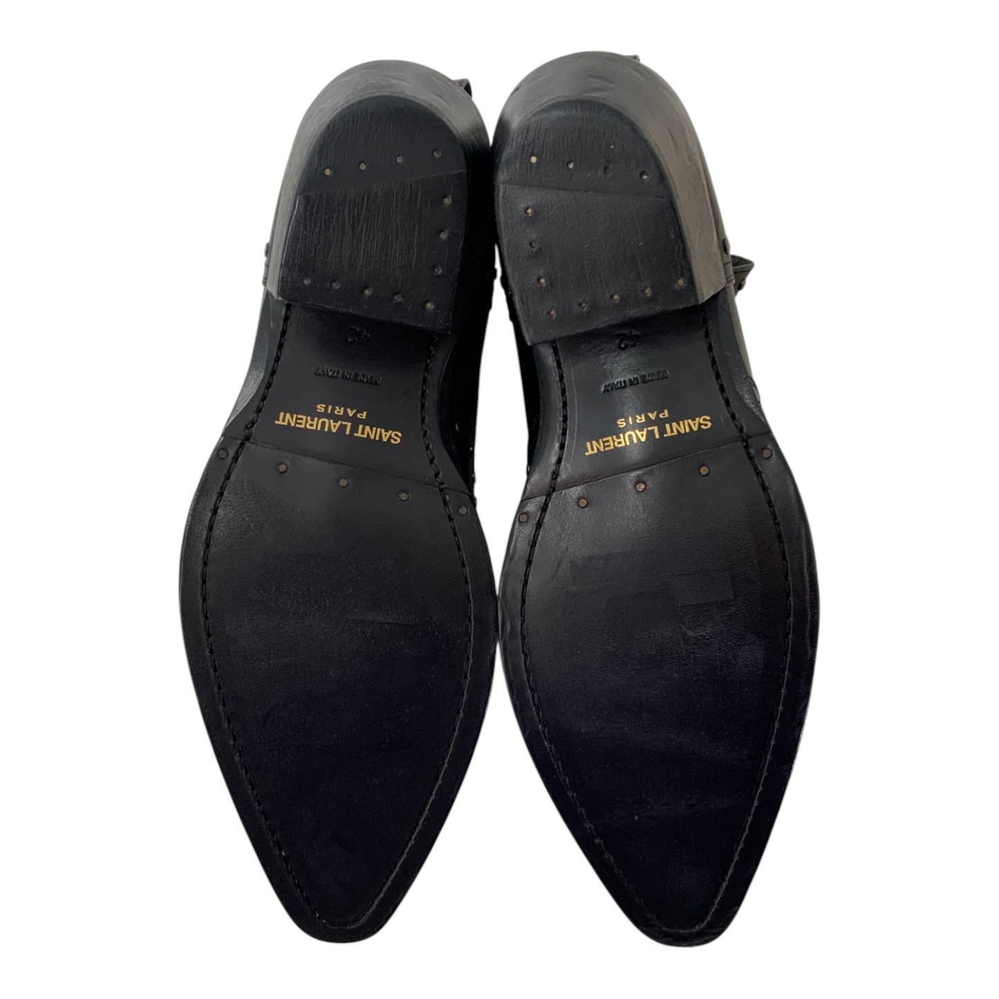 Saint Laurent Leather Dakota 50 Stud Bootie