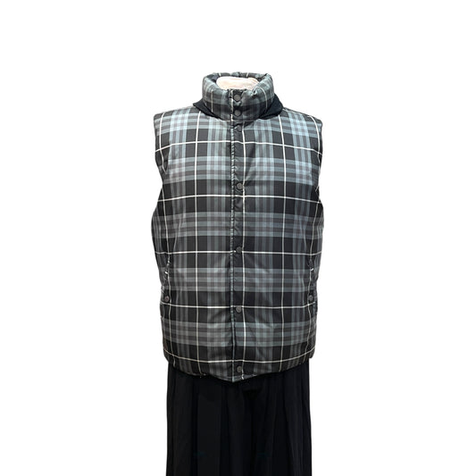 Burberry Reversible Check Puffer Vest