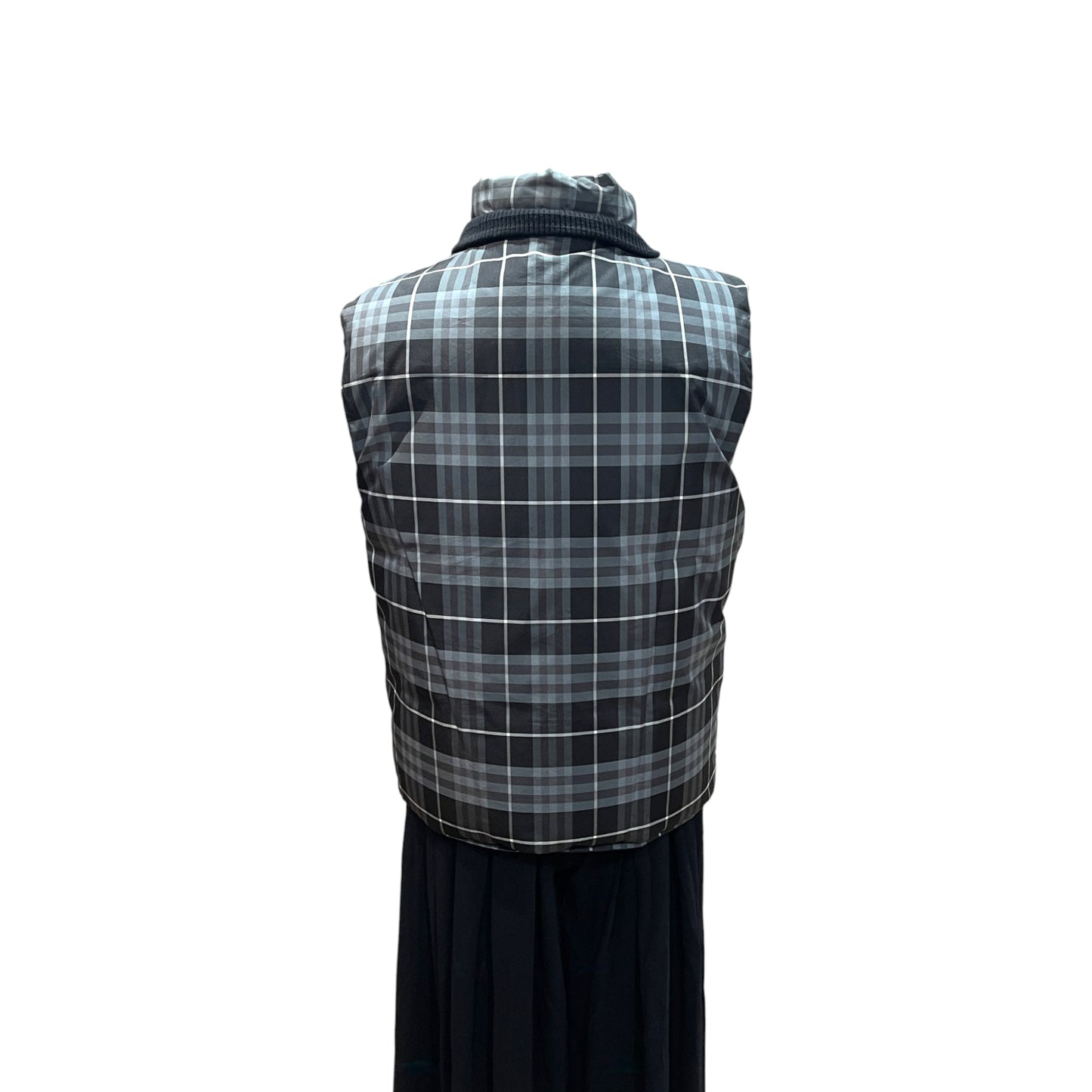 Burberry Reversible Check Puffer Vest