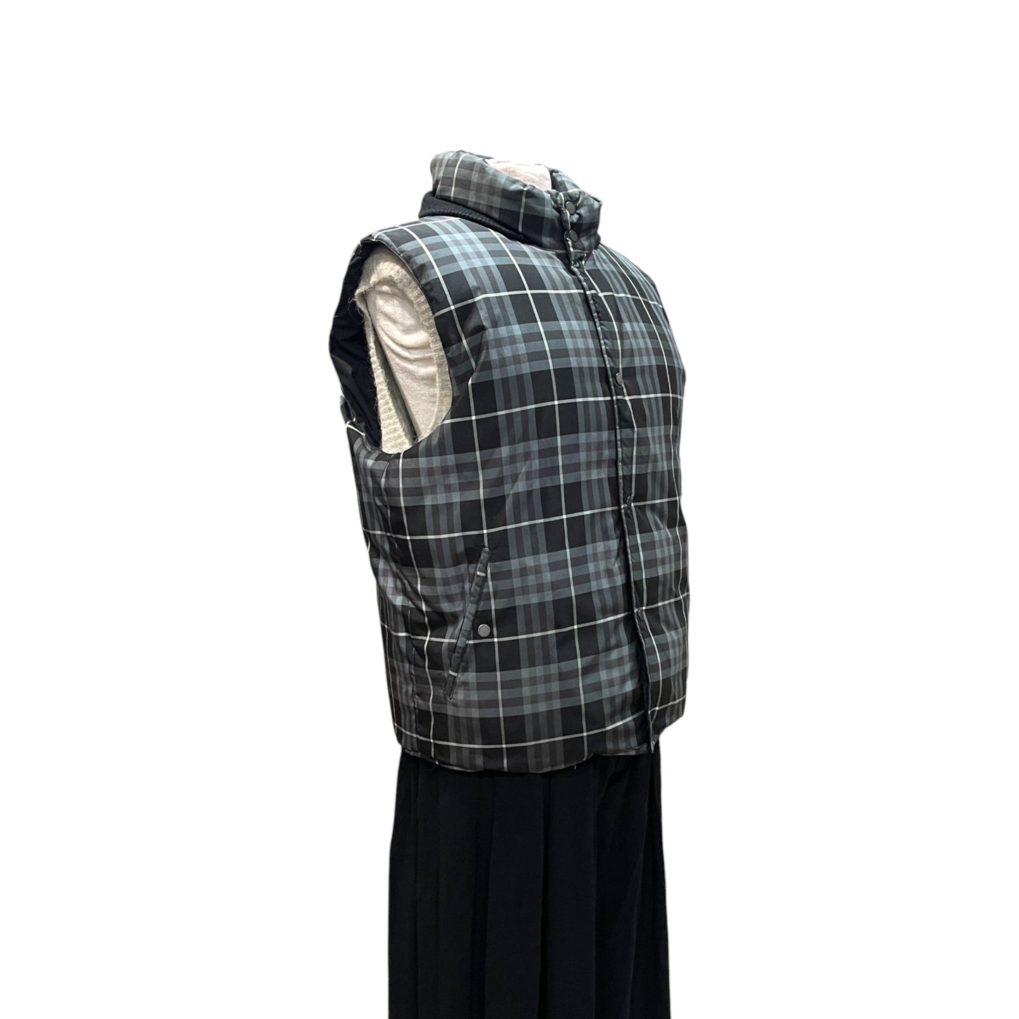 Burberry Reversible Check Puffer Vest