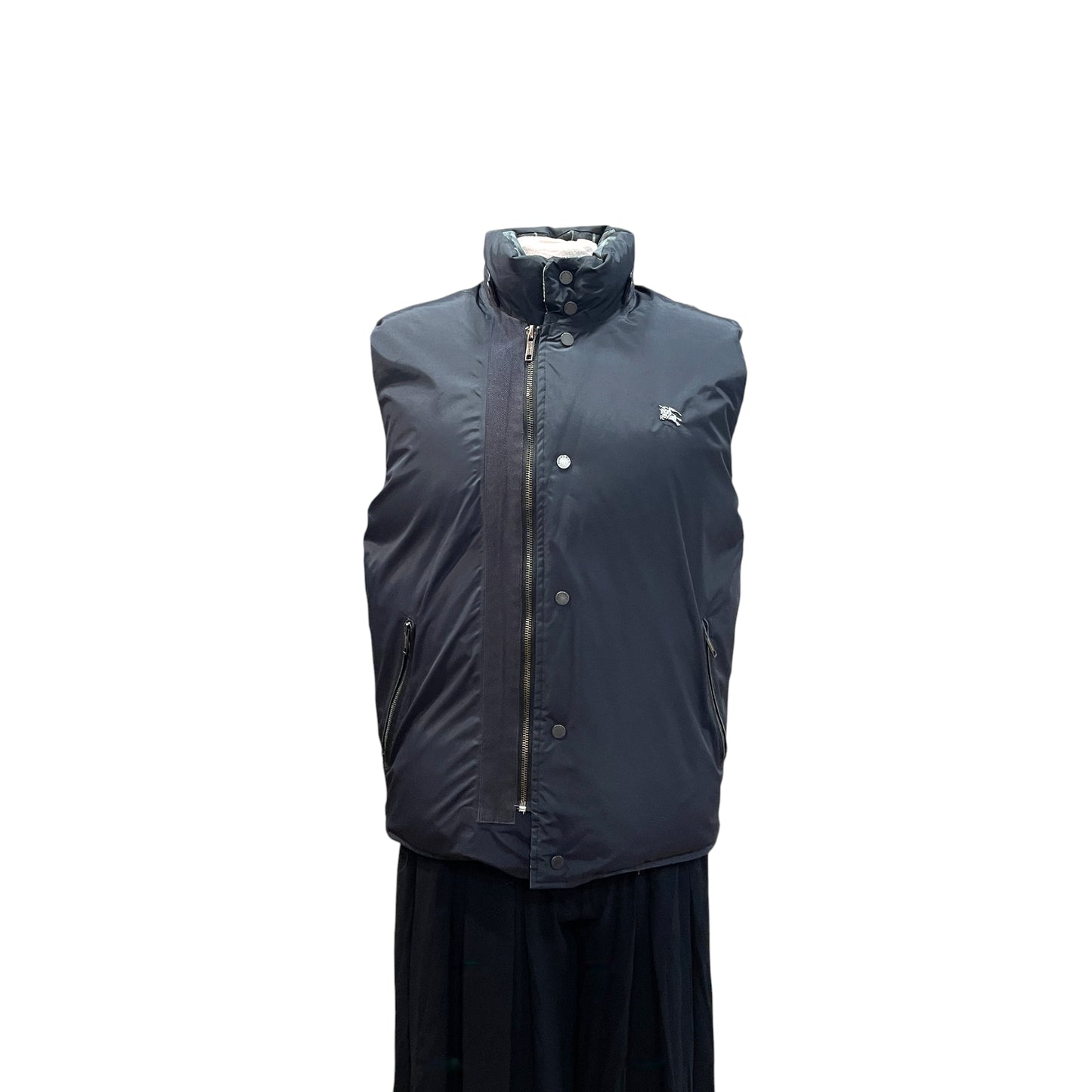 Burberry Reversible Check Puffer Vest