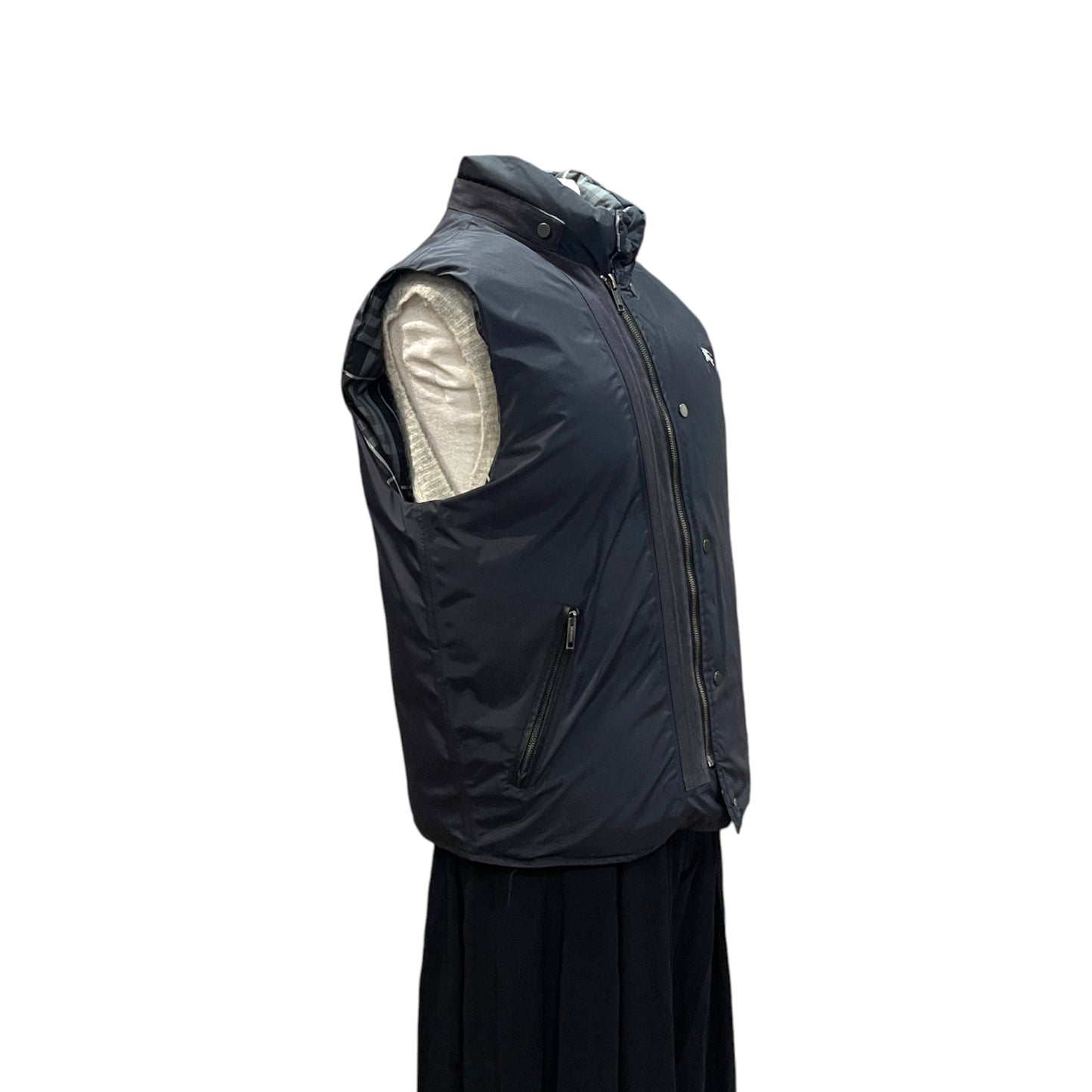 Burberry Reversible Check Puffer Vest