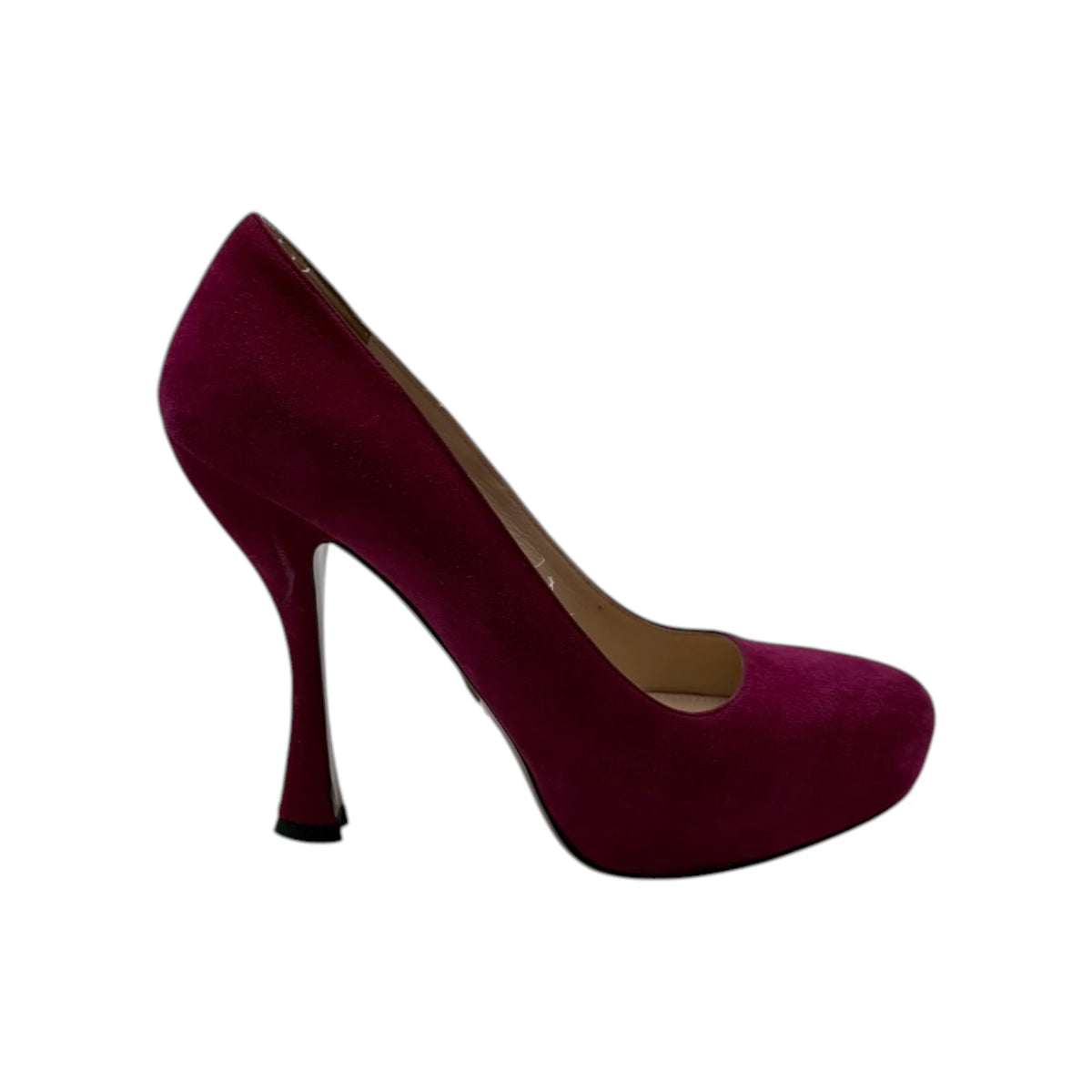 Prada Plum Suede Pumps
