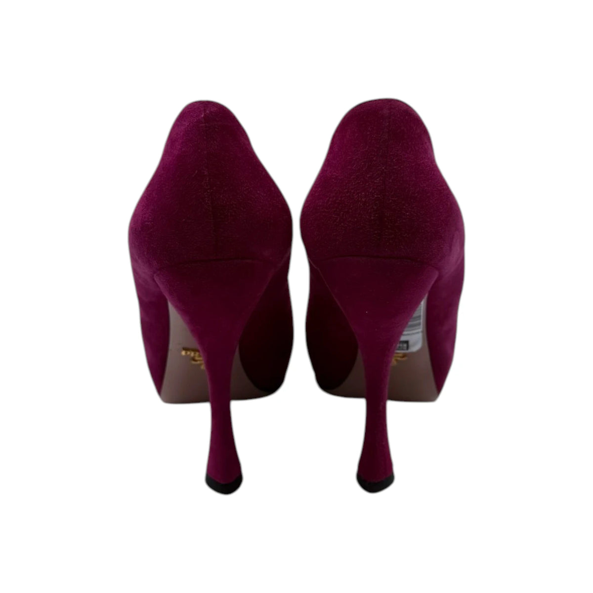 Prada Plum Suede Pumps