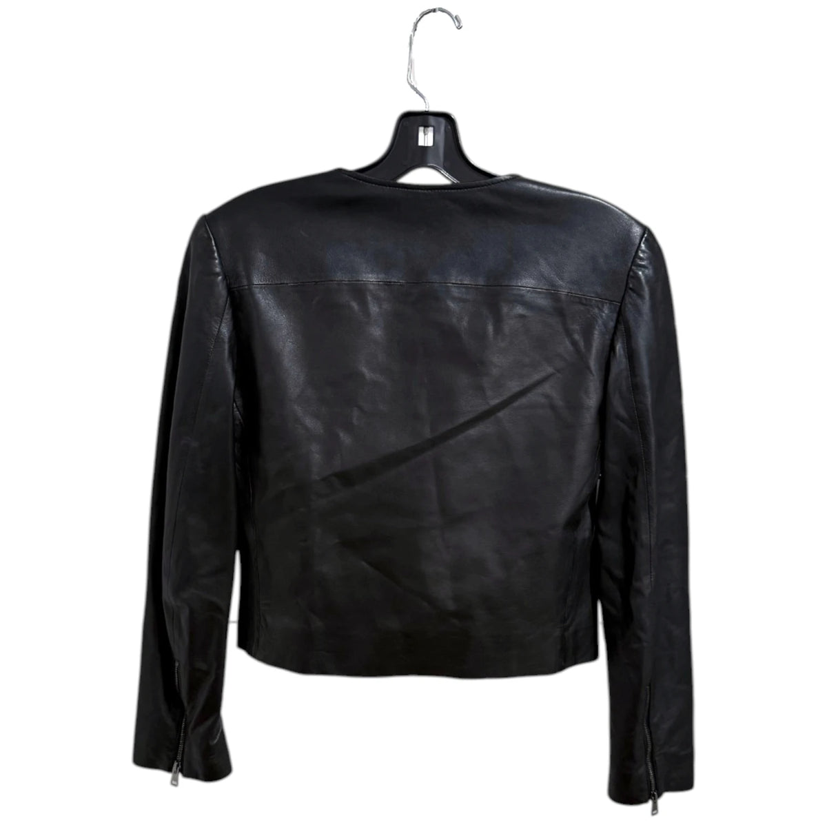 Theory Lambskin Leather Moto Jacket