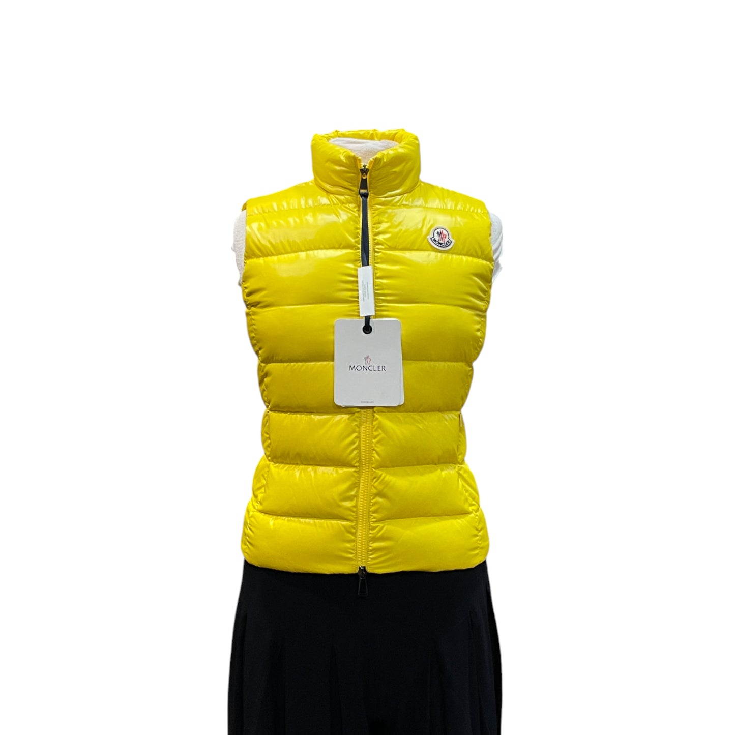 Moncler Ghany Yellow Puffer Vest