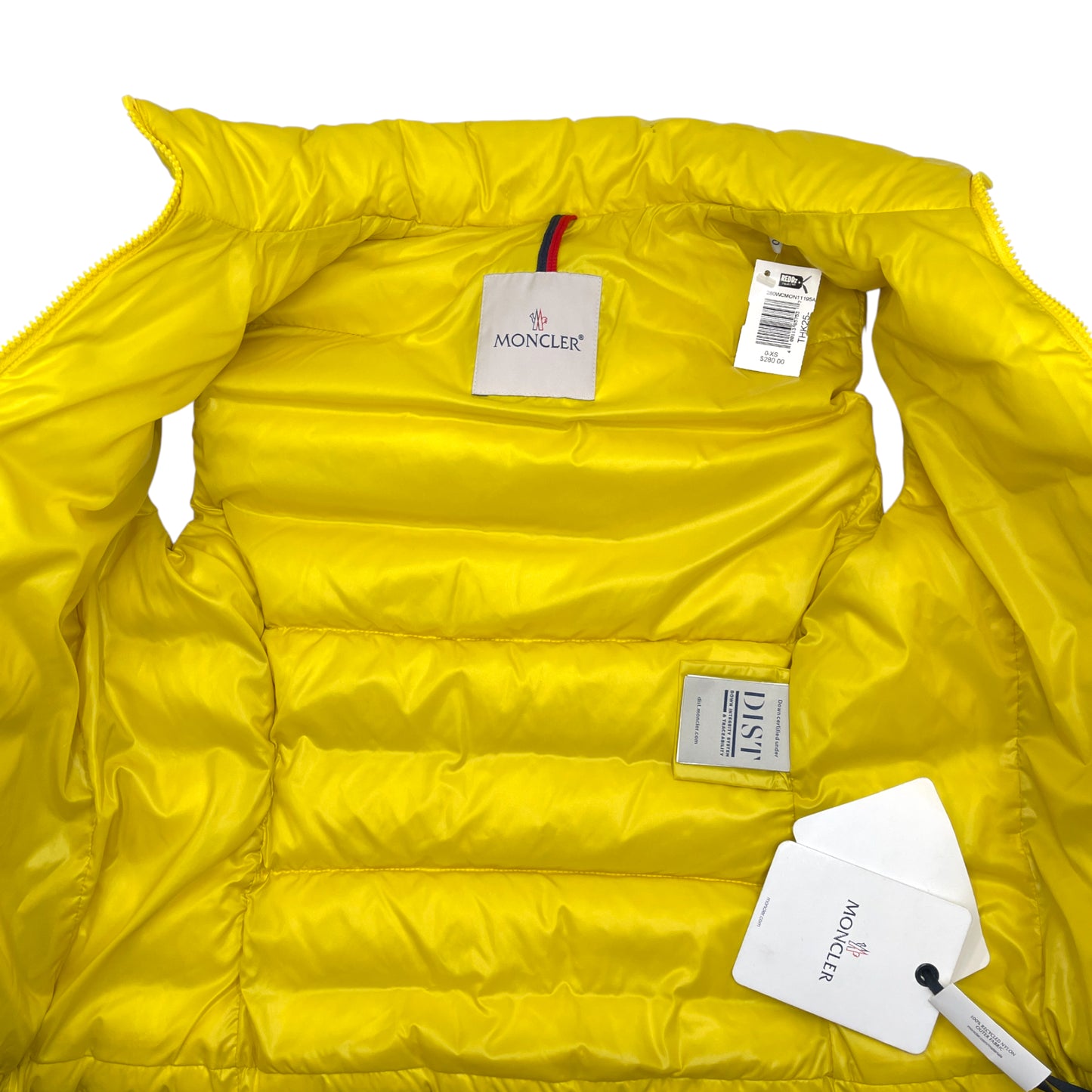 Moncler Ghany Yellow Puffer Vest